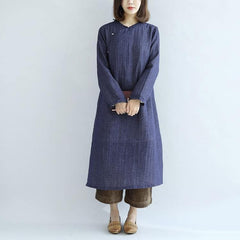 2018 spring long cotton dresses vintage maxi dress gown caftan traveling dress dylinoshop