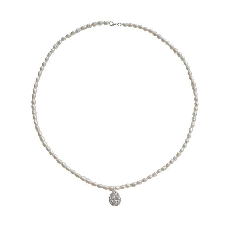 Charm Jewelry Fashion Wedding Party Pearl Double Layers Choker Necklace For Women 2021 New Jewelry Elegant Collares Gifts Touchy Style