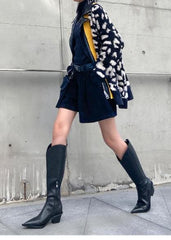 DIY black pant plus size clothing big pockets high waist Gifts wild short pants AT-SPTS191211