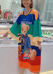 DIY o neck half sleeve clothes Women Photography floral Dresses SDM200425