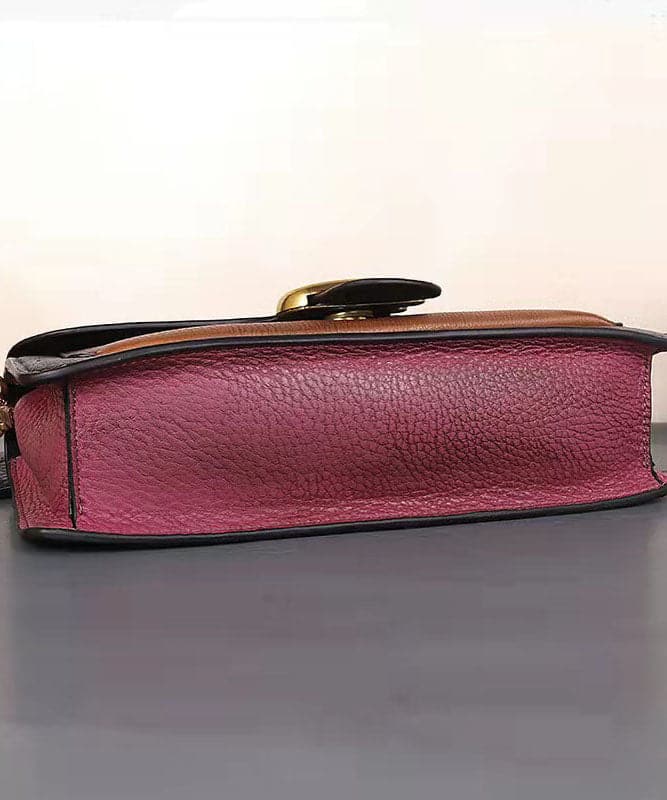 Fashion Red Rub color Paitings Calf Leather Satchel Handbag ZPBAG-BGS220209