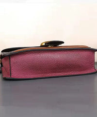 Fashion Red Rub color Paitings Calf Leather Satchel Handbag ZPBAG-BGS220209