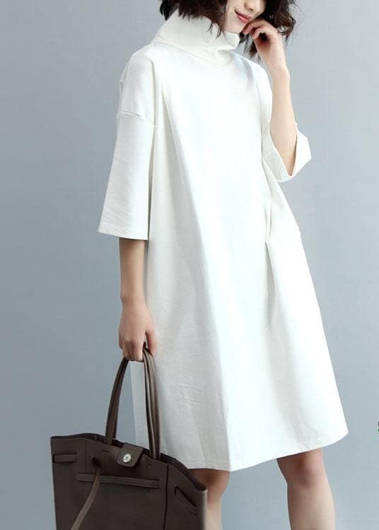 Fashion high waist Sweater weather Design white thick Ugly knit top fall FDM191011
