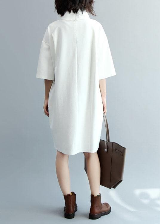 Fashion high waist Sweater weather Design white thick Ugly knit top fall FDM191011
