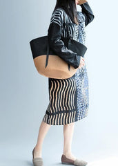 French black striped clothes Women lapel patchwork short Dress FDL201026