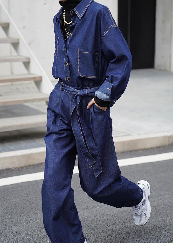 Girls' fashionable denim jacket high waistband jeans 2-piece set JPTS201210