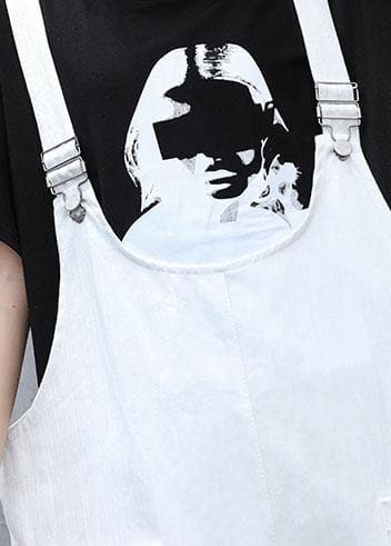 Italian white cotton quilting clothes strap Traveling summer Dress AT-SDM190717