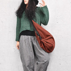 Literary Various Back Style Red Shoulder Bag Simple Backpack BGS200801