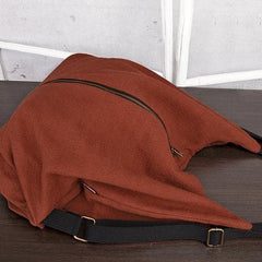 Literary Various Back Style Red Shoulder Bag Simple Backpack BGS200801