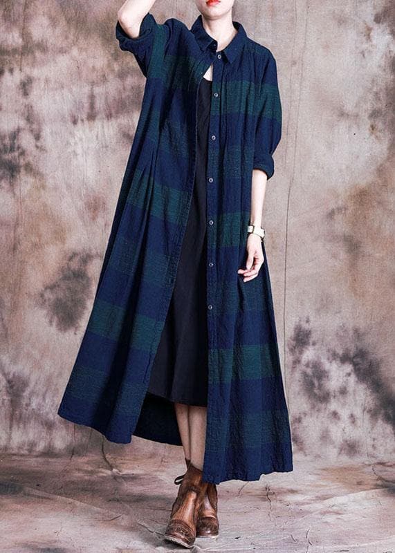 Luxury striped Coats Loose fitting coat fall  outwear lapel collar TCT190910