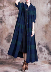 Luxury striped Coats Loose fitting coat fall  outwear lapel collar TCT190910