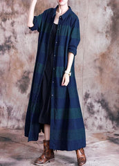 Luxury striped Coats Loose fitting coat fall  outwear lapel collar TCT190910