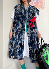 New Women Spring And Spring Fashion Denim Vest AT-STP210318