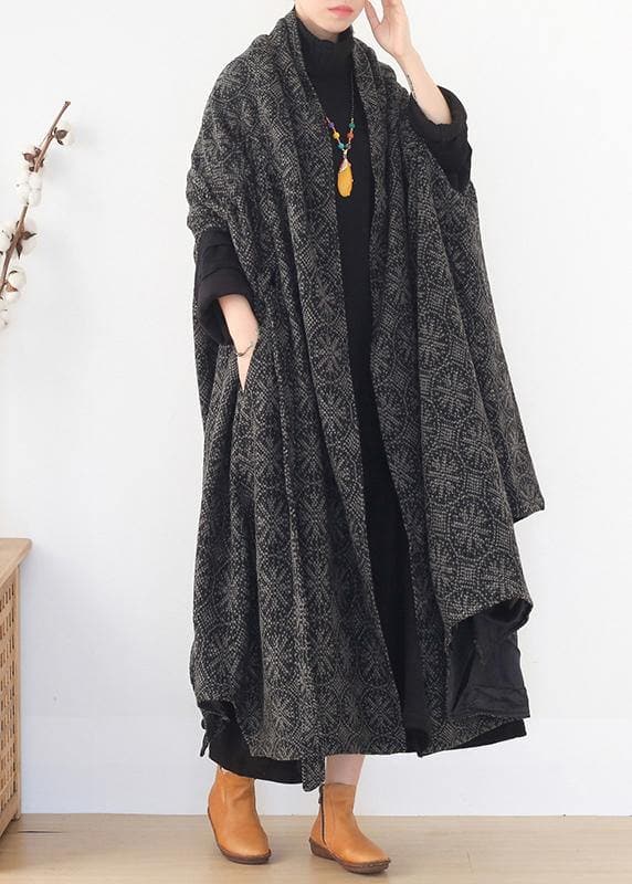 boutique  plus size clothing Jackets & Coats cloak women coats asymmetric wild wool coat AM-TCT201223