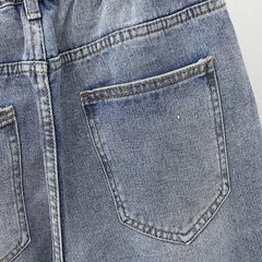 Oversized Distressed Boyfriend Jeans Buddha Trends