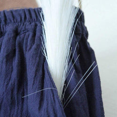 Casual Wide Leg Linen Pants | Lotus dylinoshop