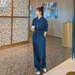One Piece Denim Bodysuit Buddha Trends