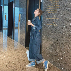 One Piece Denim Bodysuit Buddha Trends