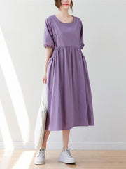 Aiko Casual A-Line Dress dylinoshop