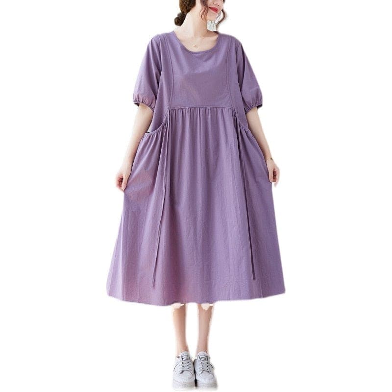 Aiko Casual A-Line Dress dylinoshop