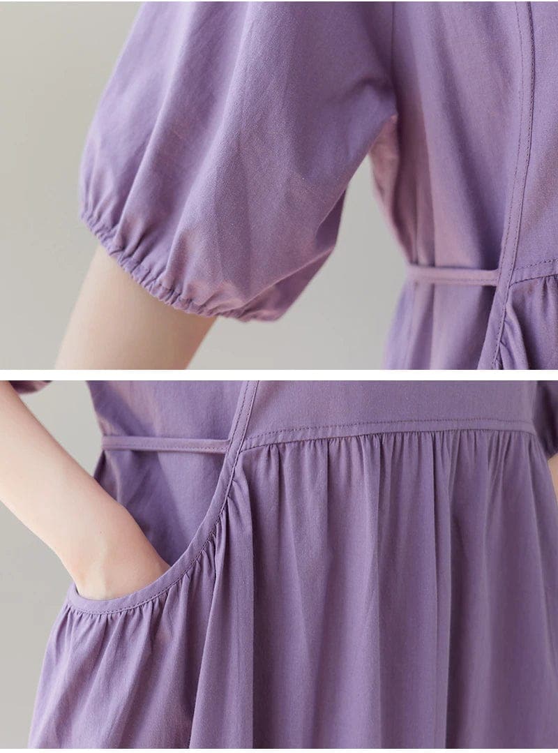 Aiko Casual A-Line Dress dylinoshop