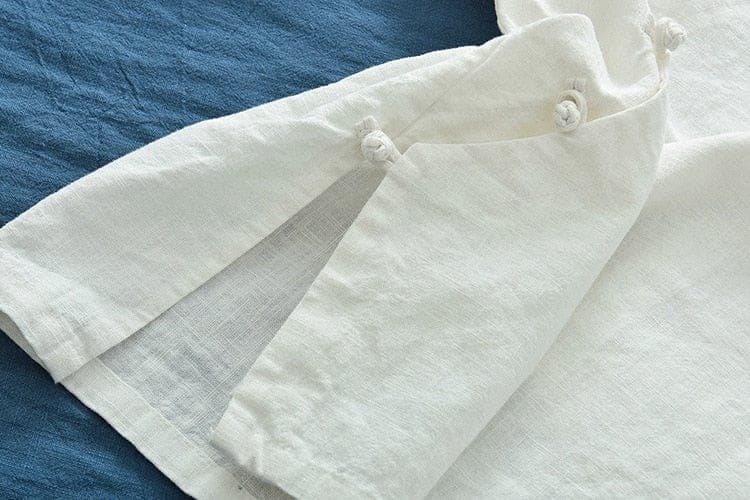 Mandarin Linen Shirt | Zen Buddha Trends