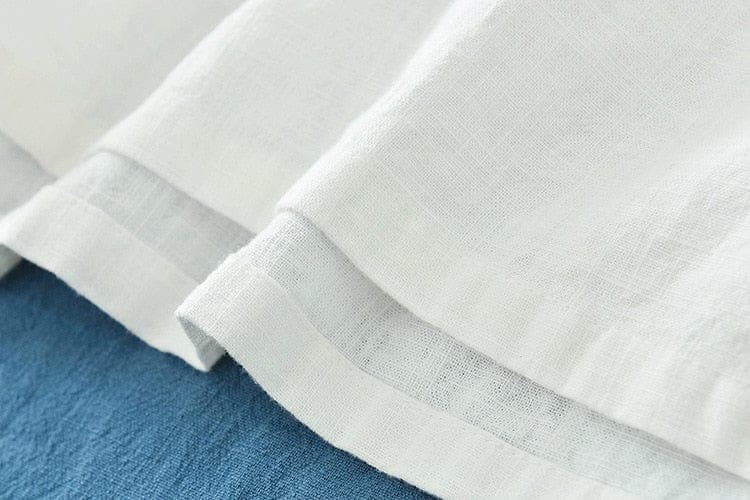 Mandarin Linen Shirt | Zen Buddha Trends