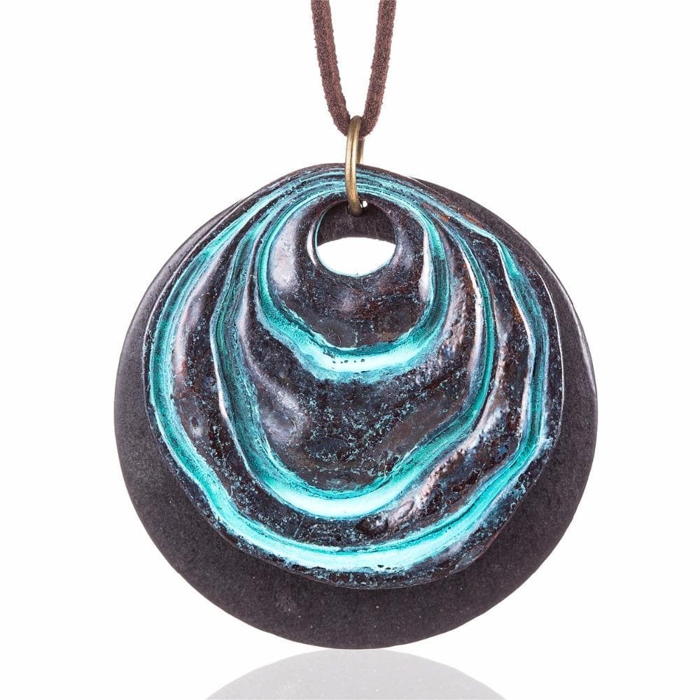 Geometric Pendant Necklace dylinoshop