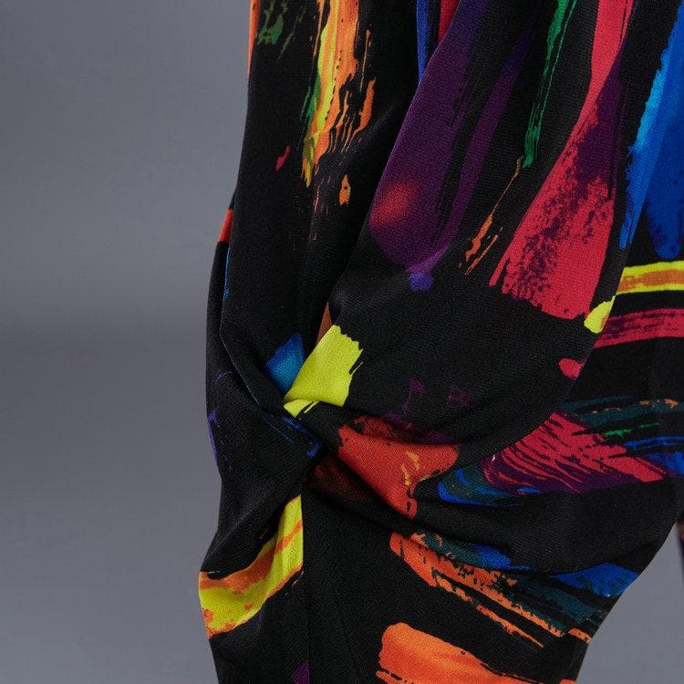 Abstract Art Colorful Harem Pants dylinoshop
