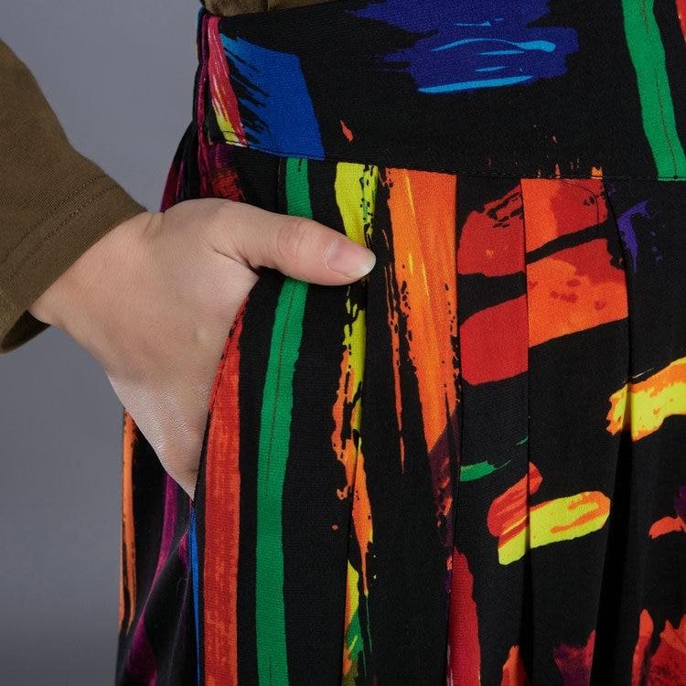 Abstract Art Colorful Harem Pants dylinoshop