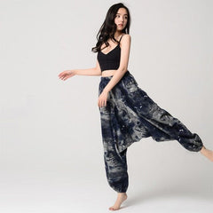 Gradient Color Oversized Harem Pants dylinoshop