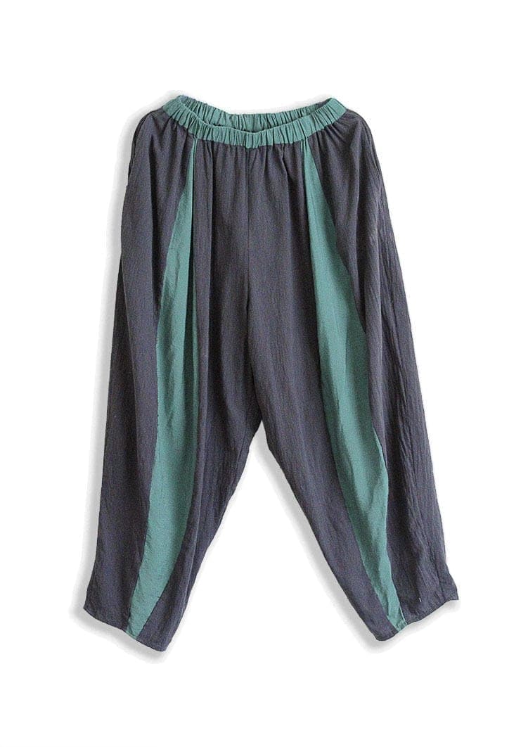 Gradient Colors Linen Harem Pants  | Lotus dylinoshop