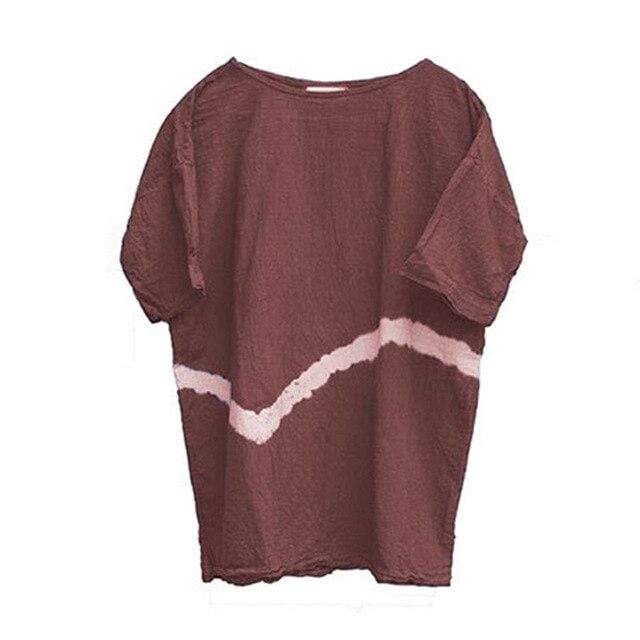 Vintage Casual Tie-Dye T-shirt | Lotus Buddha Trends