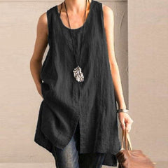 Oversized Basic Tank Top Buddha Trends