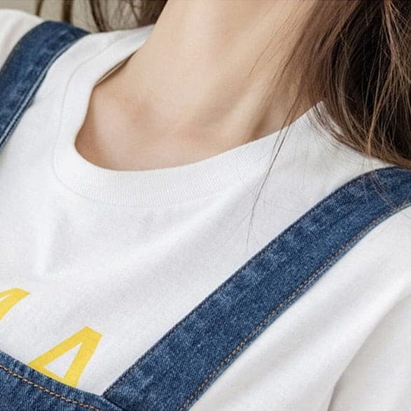 Bethany Vintage Denim Overall Dress dylinoshop