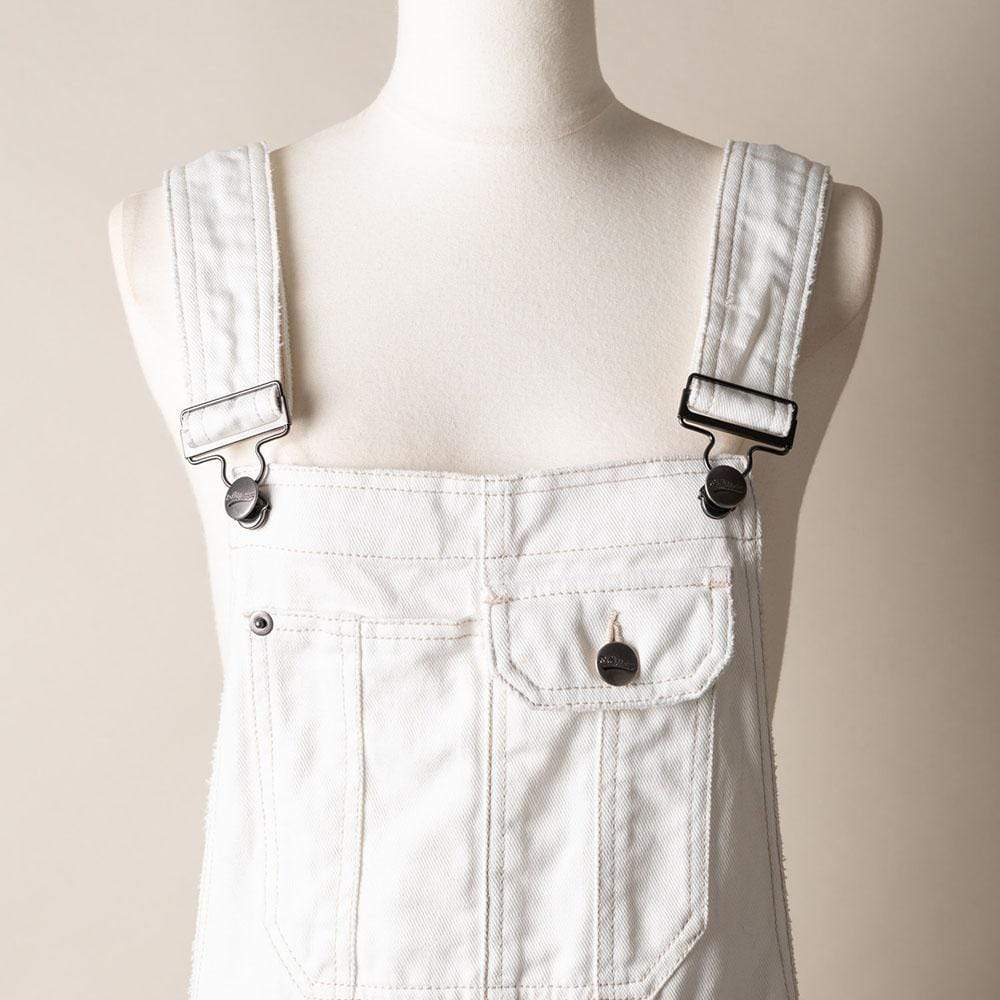 Vintage Denim & Mesh Overall Dress Buddha Trends