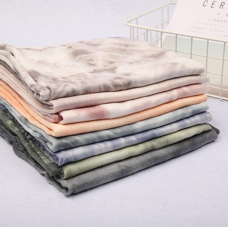 Oversized Soft Tie Dye Shawls Buddha Trends