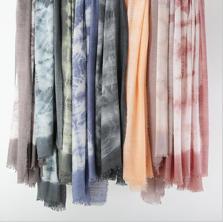 Oversized Soft Tie Dye Shawls Buddha Trends