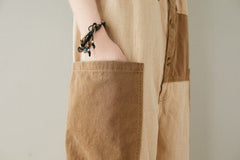 Patchwork Oversized Denim Overall Buddha Trends