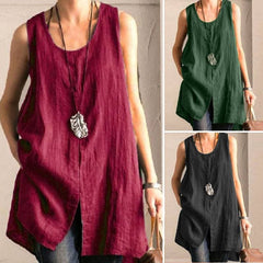 Oversized Basic Tank Top Buddha Trends