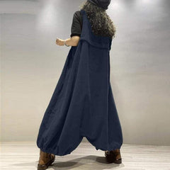 Plus Size Wide Leg Loose Overall Buddha Trends