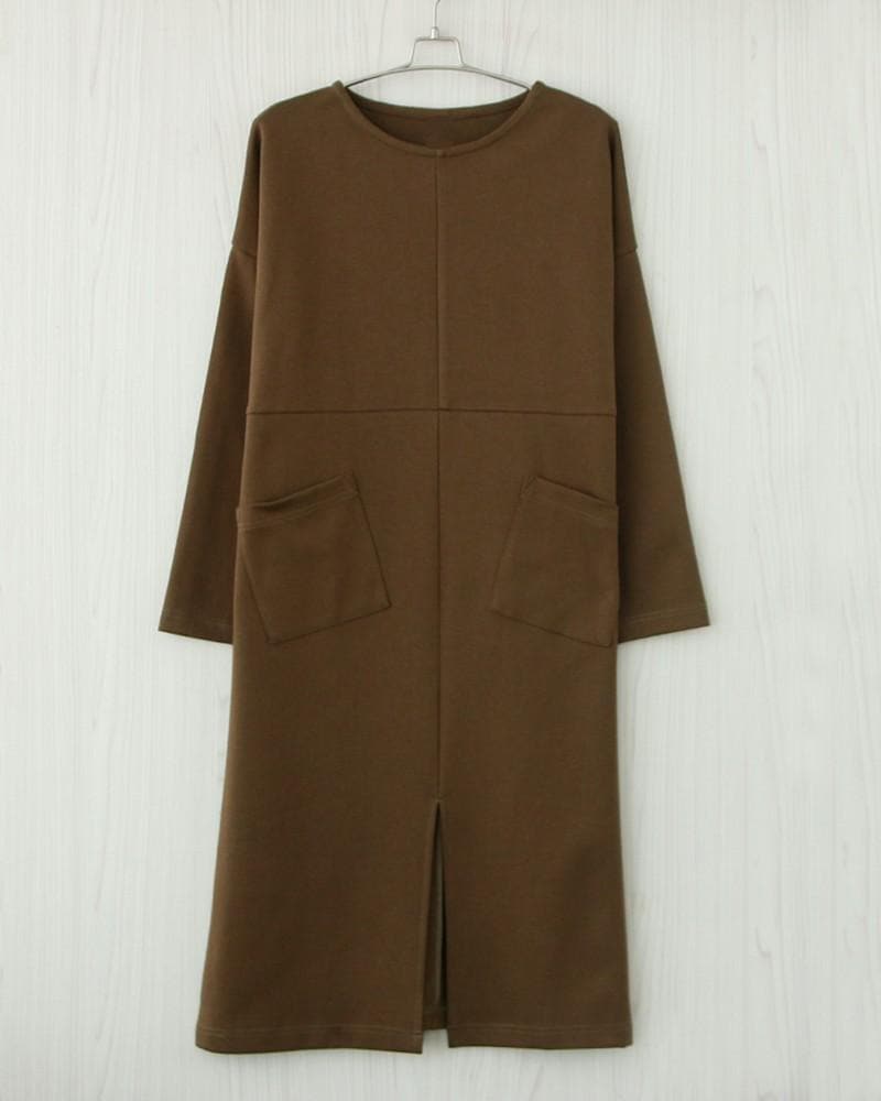 Loose Turtleneck Sweater Dress Buddha Trends