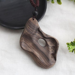 Vintage Adjustable Sandalwood Necklace Buddha Trends