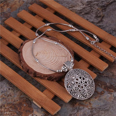 Vintage Tibetan Chain Necklaces Buddha Trends