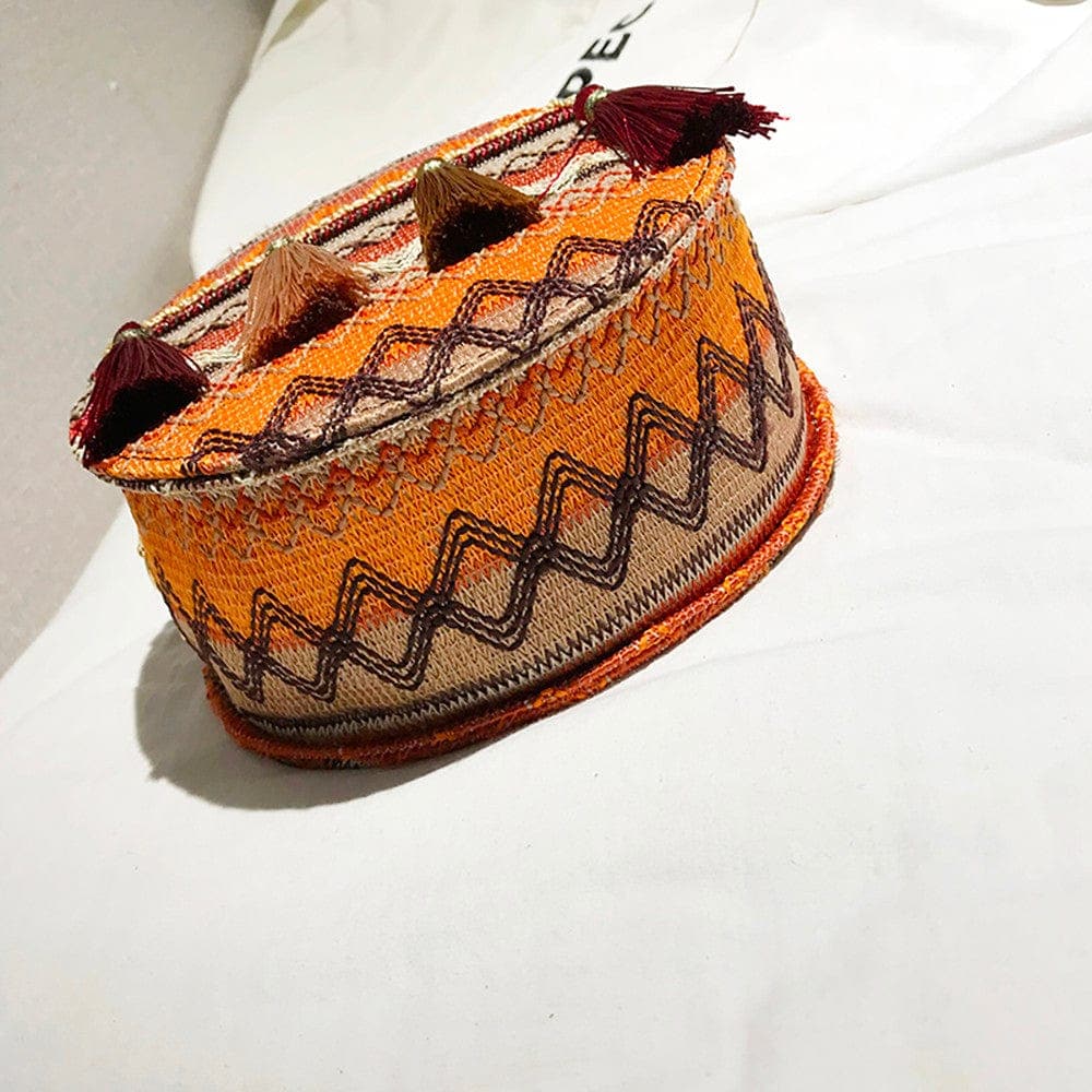 Round Rattan Hippie Bags Buddha Trends
