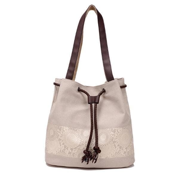 Bohemia Drawstring Canvas Bags Buddhatrends