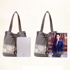 Bohemia Drawstring Canvas Bags Buddhatrends