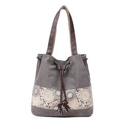 Bohemia Drawstring Canvas Bags Buddhatrends
