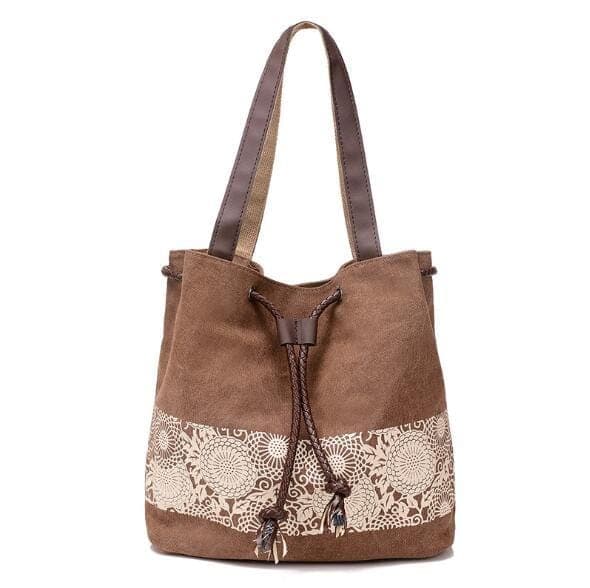Bohemia Drawstring Canvas Bags Buddhatrends