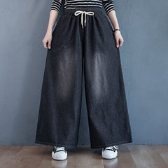 Kimmy High Waist Palazzo Jeans Buddhatrends